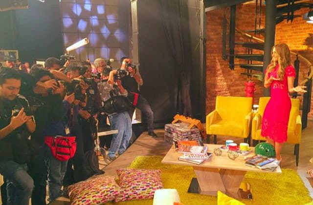 La prensa estuvo presente en el primer programa del nuevo Hoy.