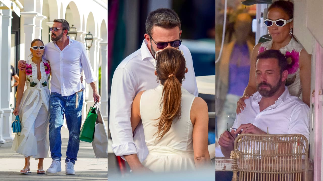 JLo y Ben Affleck fueron captados muy contentos posteriormente a la alegada discusión que habrían tenido.