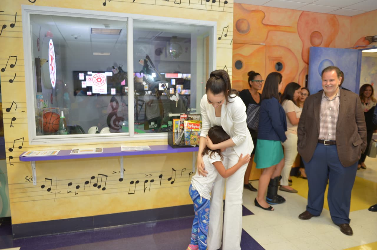 Le mostraron mucho amor, pues es su actriz favorita.