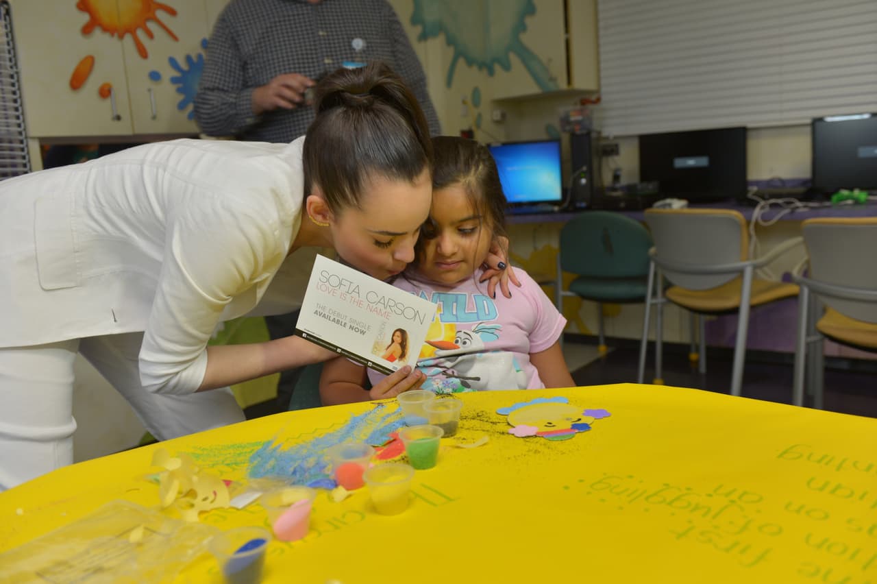 Y pudo compartir esta cinta con los pequeñines.