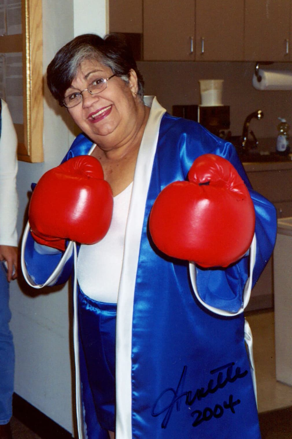 Y es que Martica es multifacética, la podíamos ver como una delicada bailarina o como una boxeadora profesional.