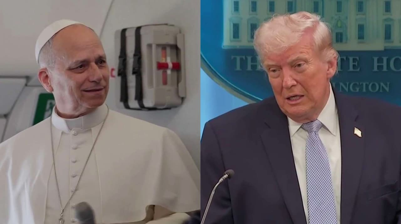 Polémica entre Donald Trump y el papa León XIV ¿por qué se desató, qué dijeron en específico?