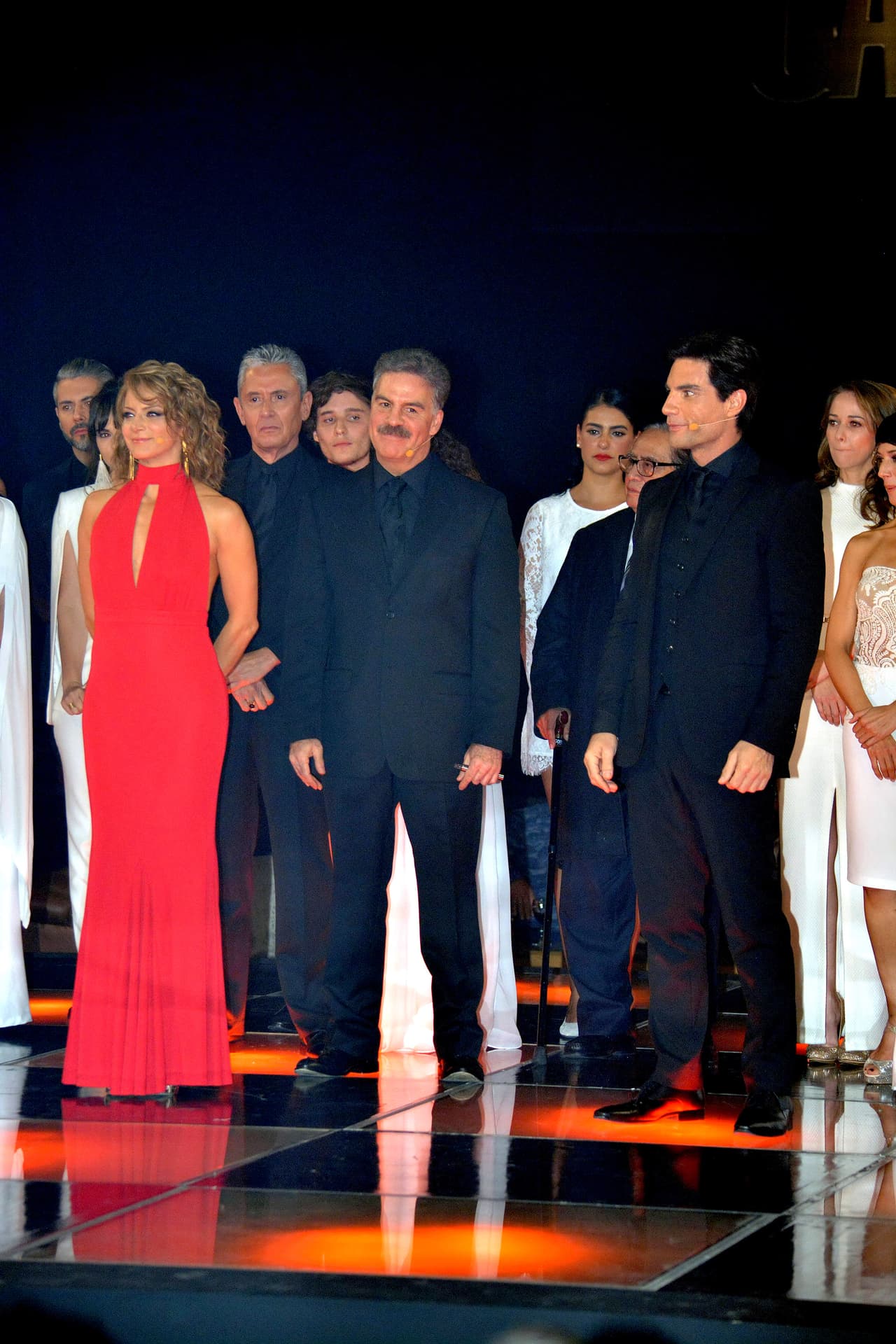 La productora Giselle González presentó ante los medios de comunicación su nuevo proyecto, "La Candidata".