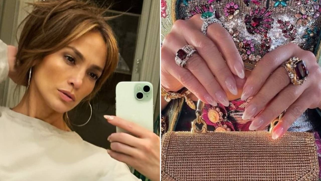 'Uñas americanas', el estilo sencillo y elegante que hasta las famosas como JLo ya están usando