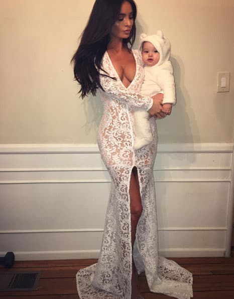 Pero este fin de año lo pasará felizmente acompañada de su baby.