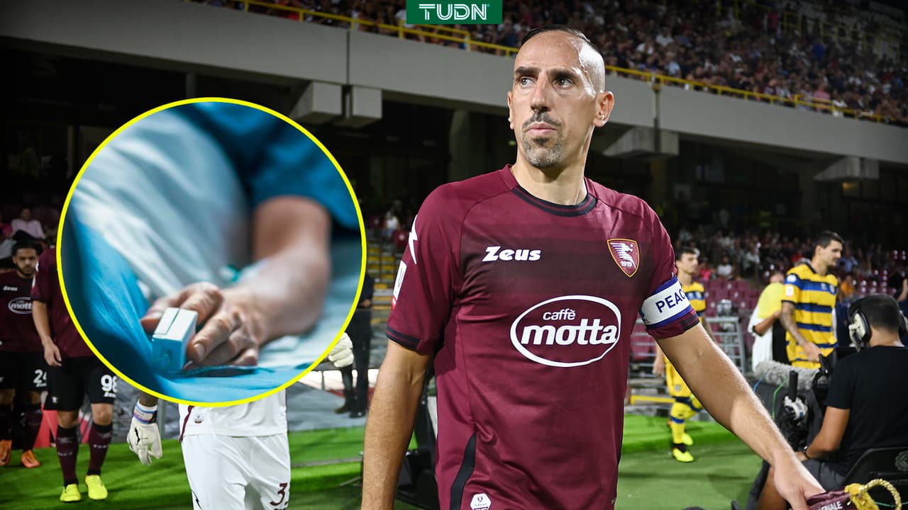 Franck Ribéry confiesa que casi le amputan una pierna antes de su retiro
