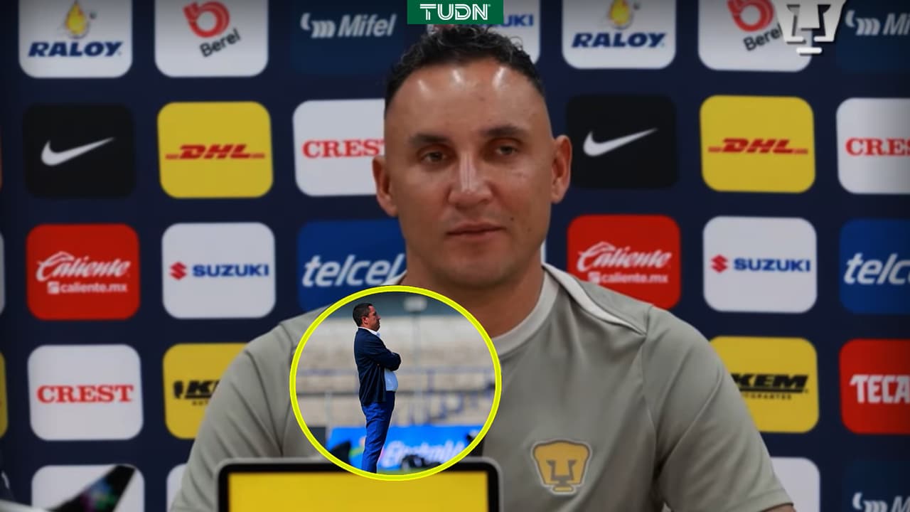 Keylor Navas habla del gesto de Efraín Juárez con la porra de Pumas