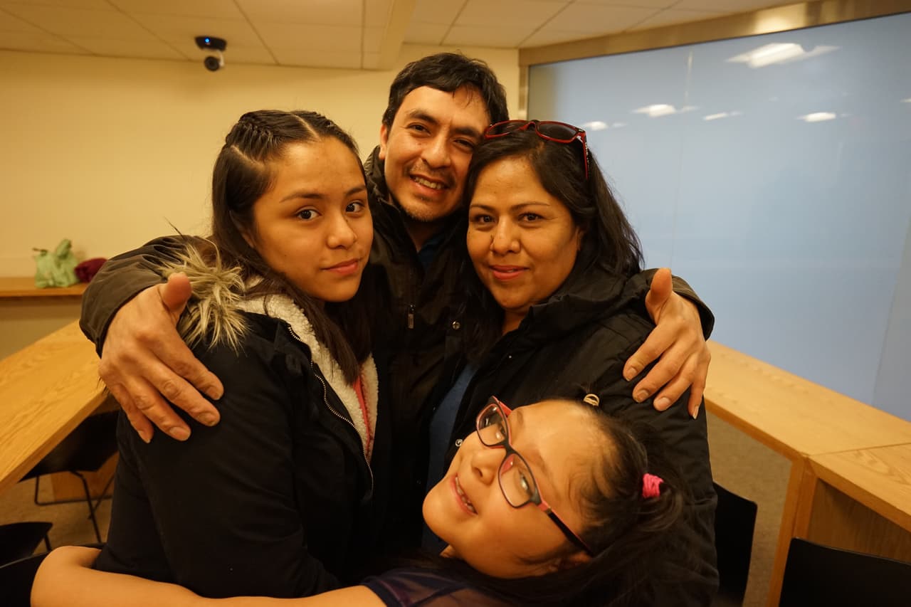 Historia con final feliz para familia mexicana tras tres años de separación 