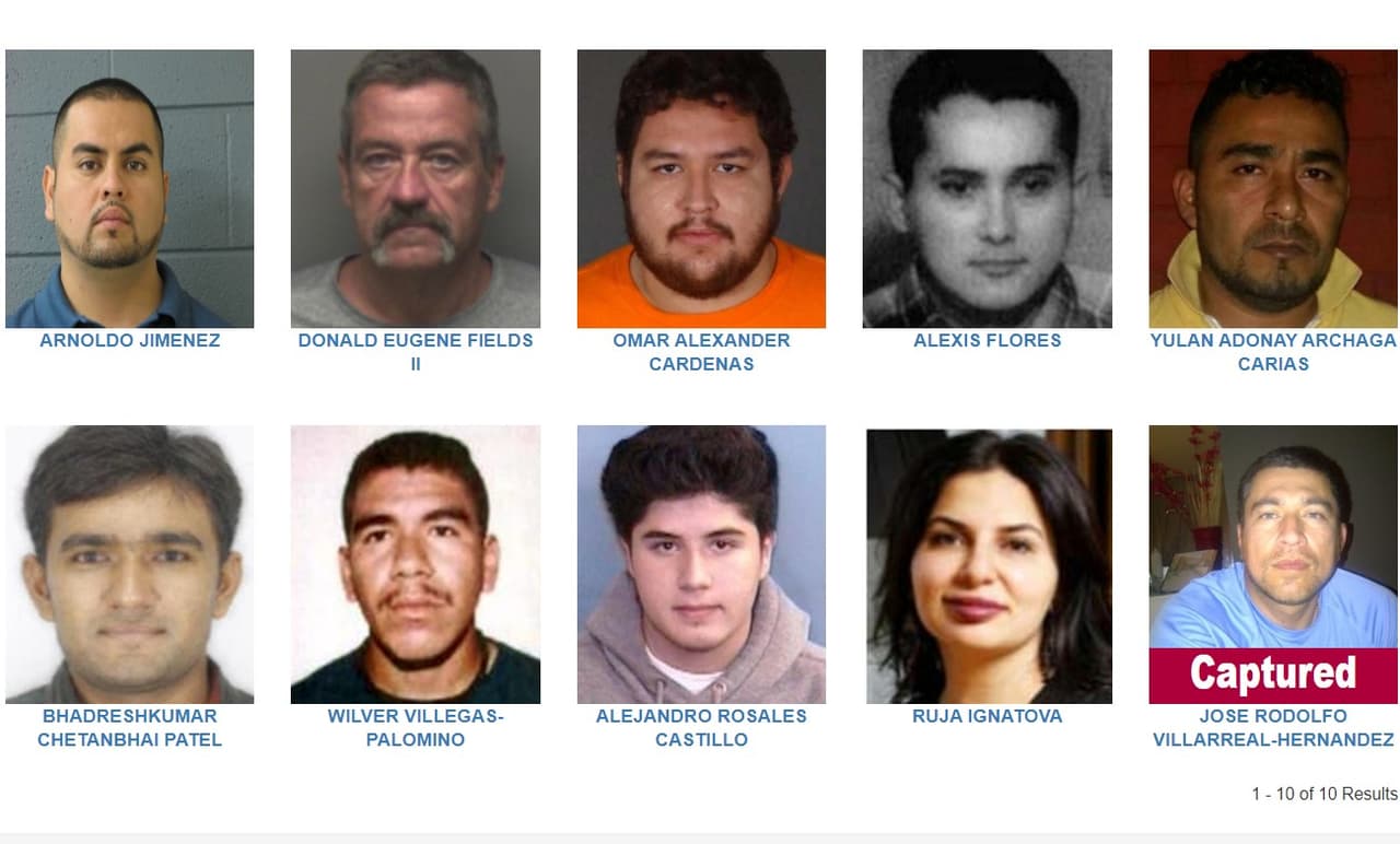 Los más buscados del FBI: duplican recompensas para capturar asesinos, un jefe de la MS-13 y un narco mexicano