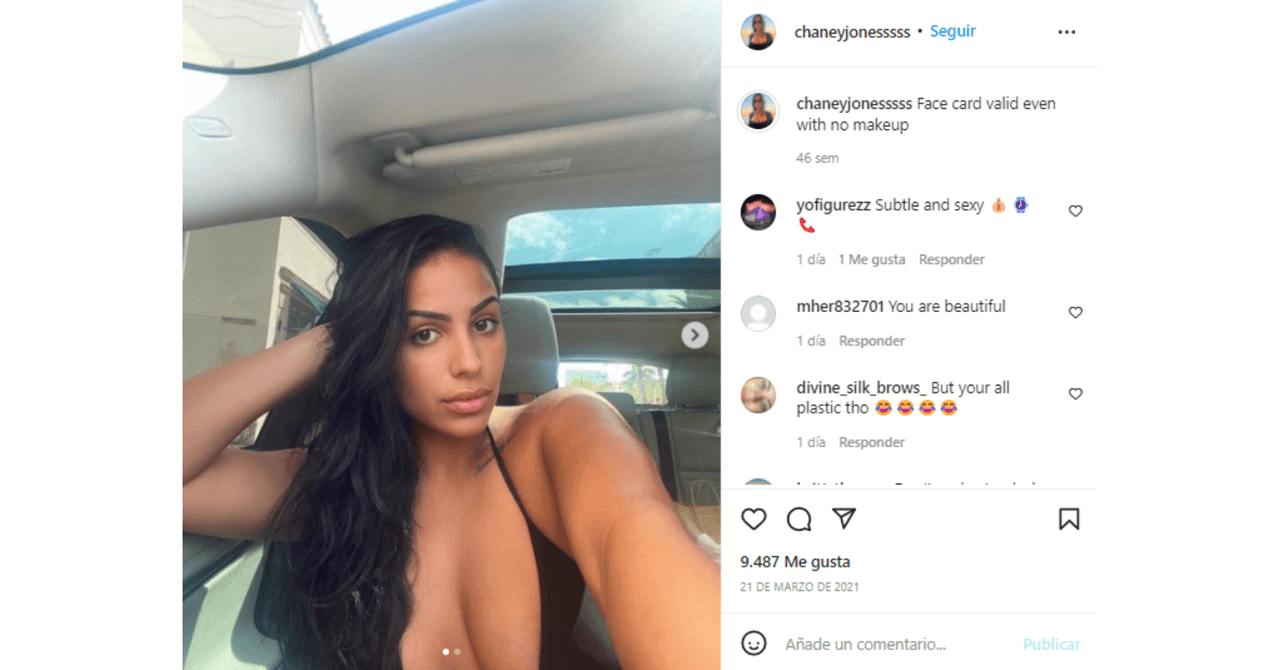 Chaney Jones, supuesta novia de Kanye West.