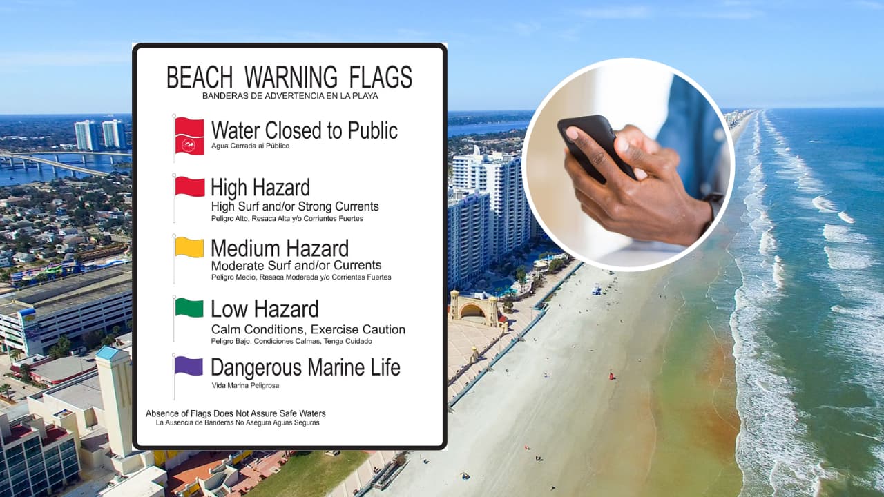 Estas apps dicen cuándo hay alto oleaje en las playas de Florida Central