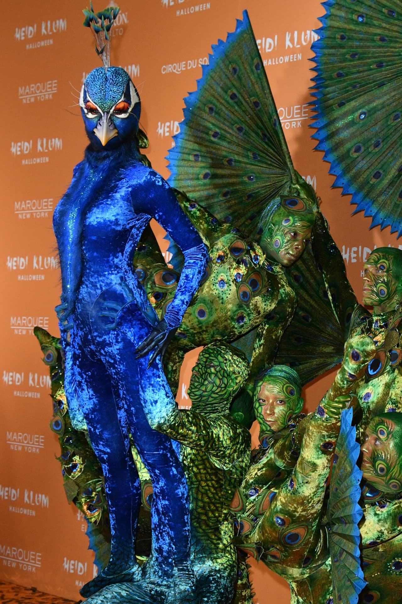 Heidi Klum impactó en su fiesta de Halloween 2023.