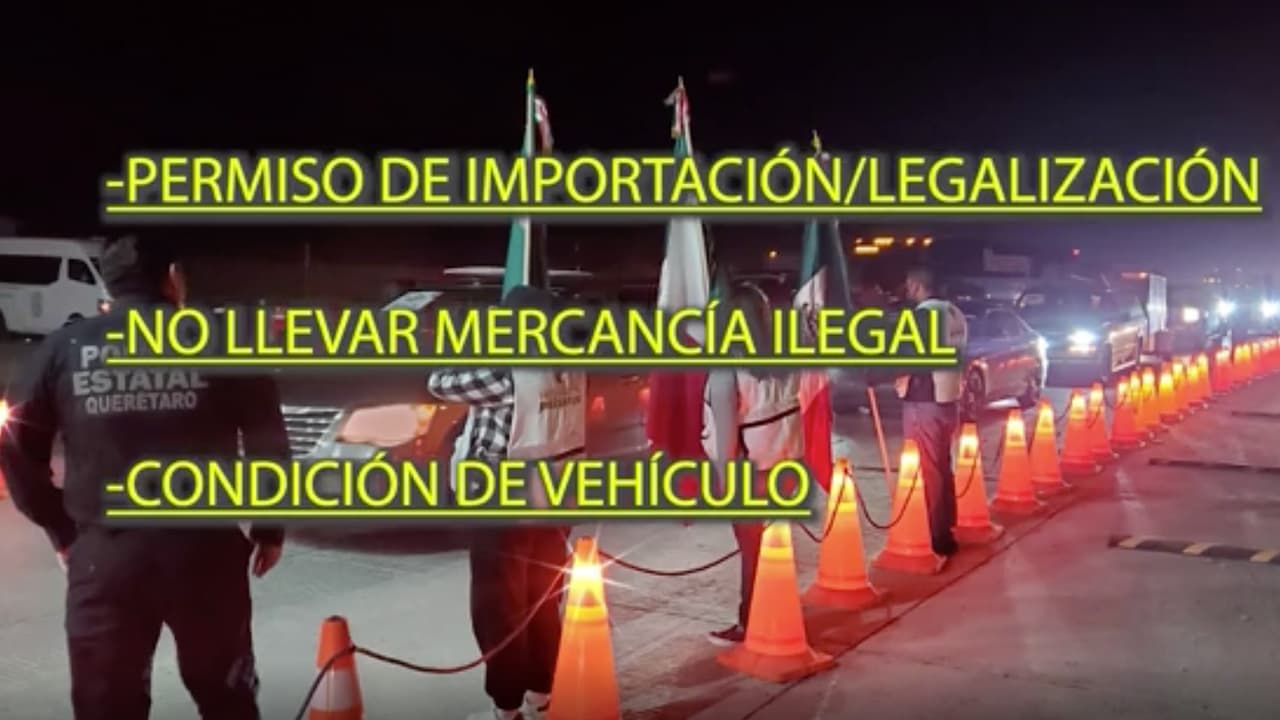 “Las personas deben demostrar que realizaron todo tipo de trámite previamente en el Consulado, como 
<b><a href="https://www.univision.com/local/houston-kxln/permiso-importacion-temporal-vehiculos-mexico" target="_blank">permiso de importación temporal</a></b> o legalización del vehículo y que tampoco lleven productos o mercancías ilegales. También se les pide revisar sus vehículos antes de partir para evitar contratiempos”, aseveró Rocha.
<br>