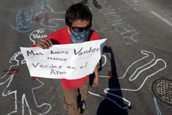 Las protestas no se hicieron esperar; muchas de ellas incluso en la capital mexicana.
