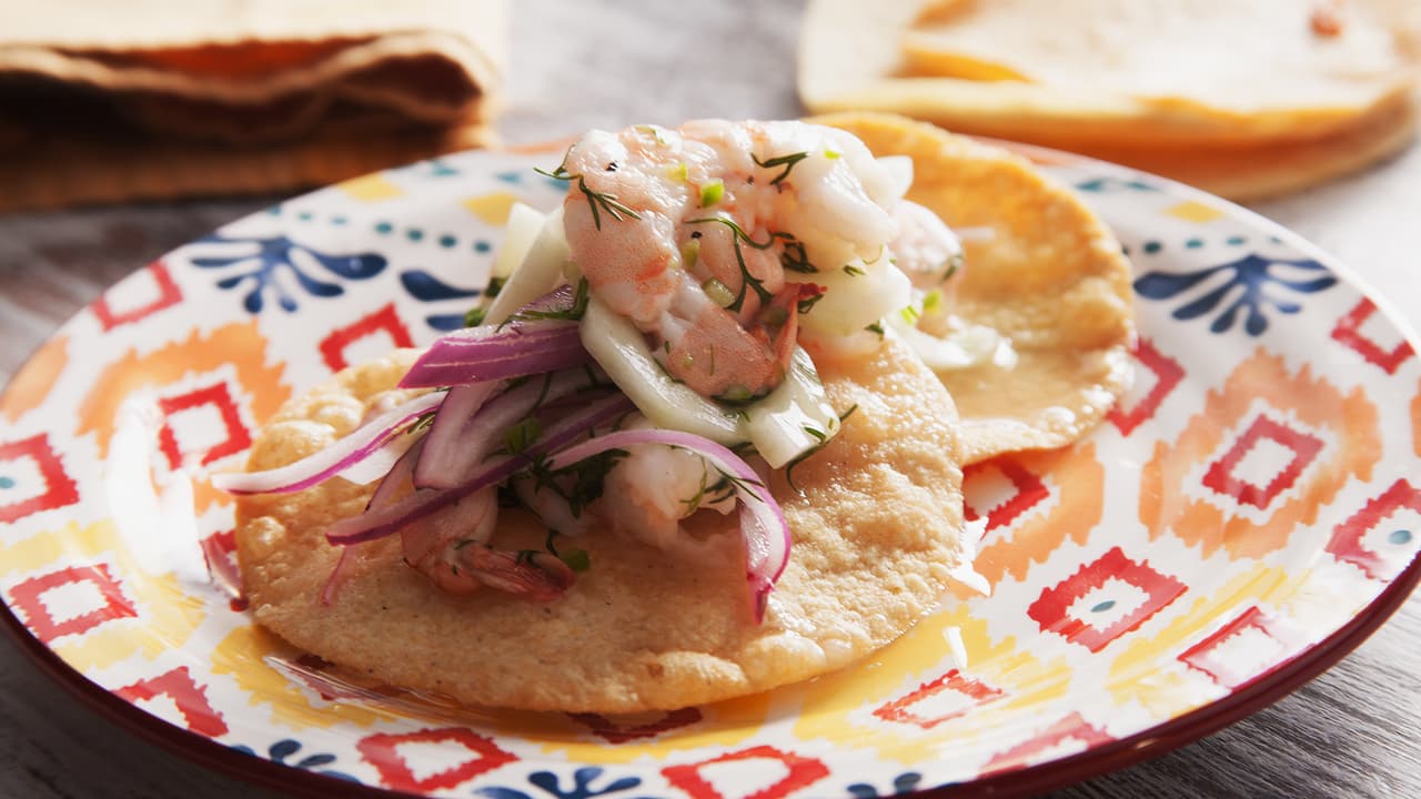 Aguachile de camarón 