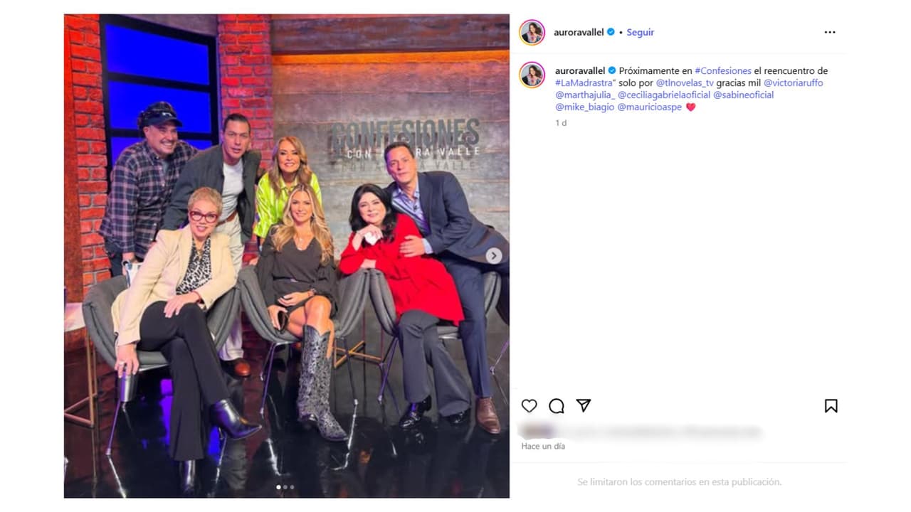 Elenco de La Madrastra se reencuentra 20 años después.