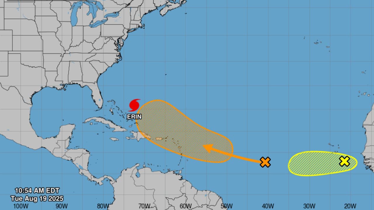 Dos ondas tropicales bajo vigilancia: ¿cuál podría convertirse en tormenta esta semana?