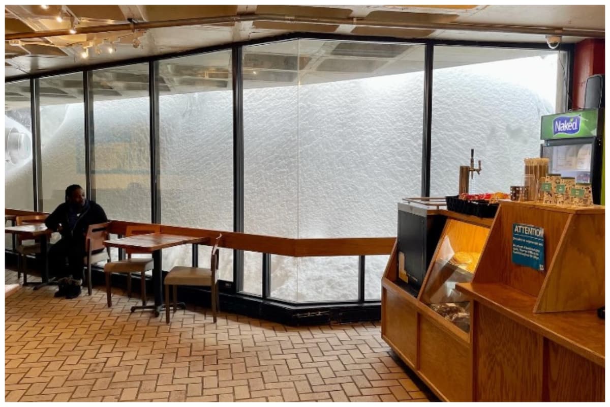 Según estiman se rompió el récord de nevadas establecido en 2010/11 con 783" ahora con esta tormenta subió a 785".