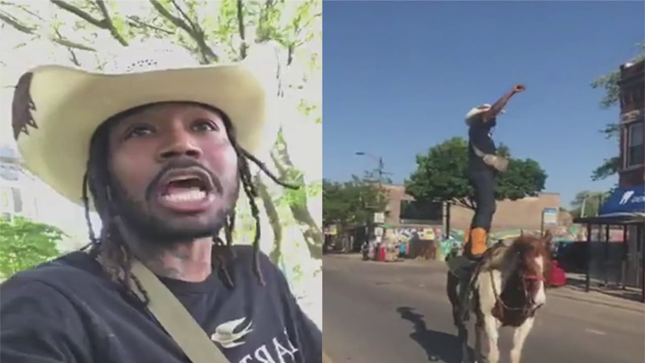 El ‘Dreadhead Cowboy’ llega a La Villita para desmentir rumores sobre enfrentamientos entre afroamericanos y latinos