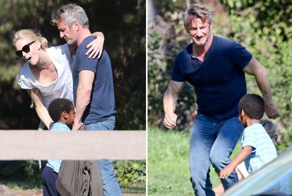 Varias veces los vimos convivir como una familia feliz.