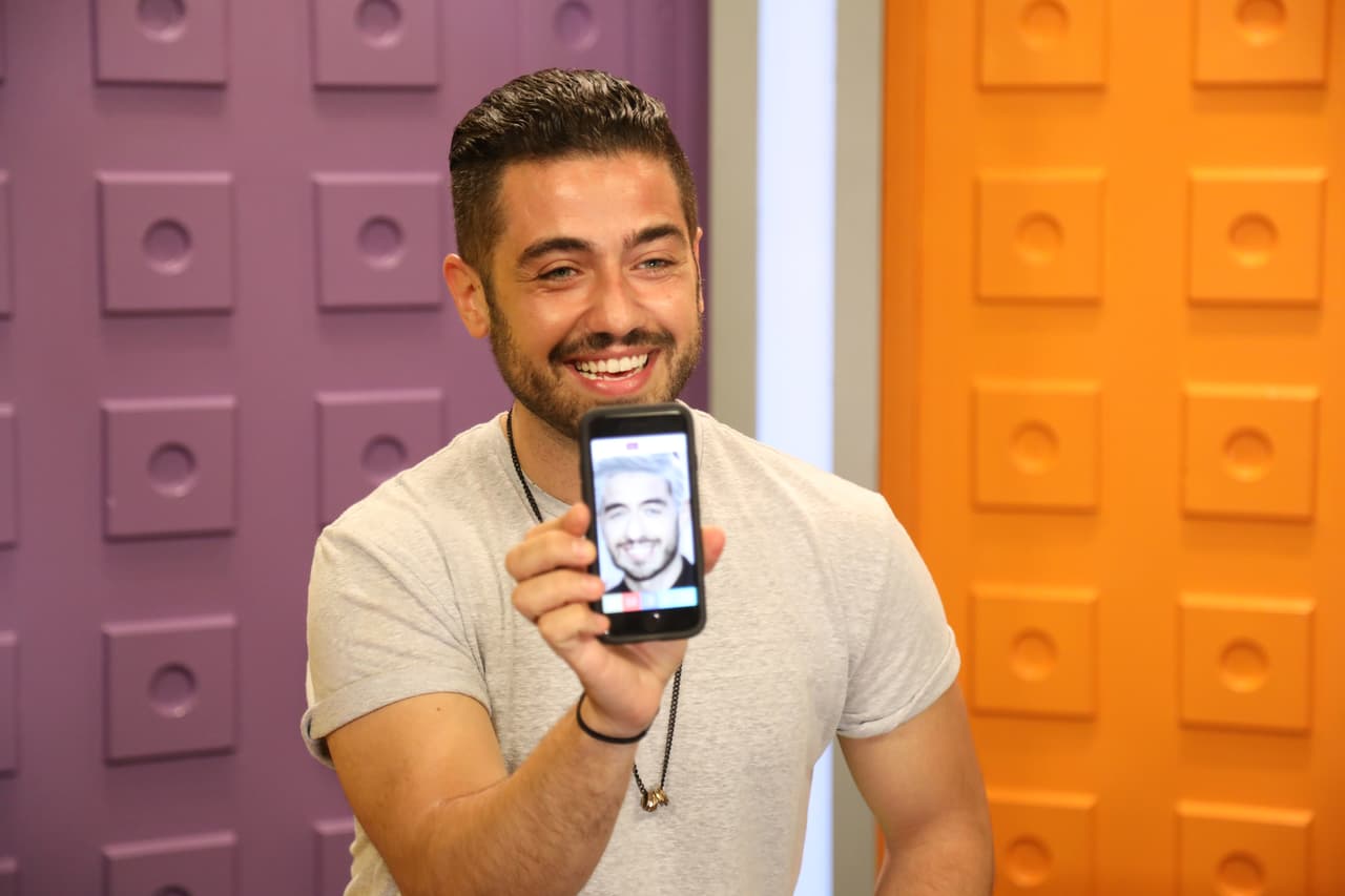 Pero lo que más le divirtió fue la posibilidad de saber cómo lucirá en 20 años. Aquí una prueba.