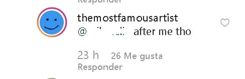 Uno de sus seguidores le expresó el deseo de casarse con Cyrus y el artista le dijo que tendría que esperar hasta 
<b>"después de mí".</b>
<br>