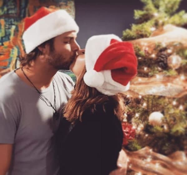 Horacio Pancheri y Paulina Goto ya están listos para celebrar la Navidad juntos.