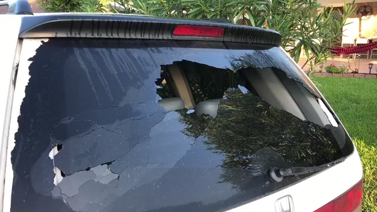 Los primeros reportes de las autoridades indican que un sospechoso abrió fuego con un rifle hacia el vehículo de los hispanos, originarios de Nuevo León, México. La señora Rosalba era quien venía tras el volante.