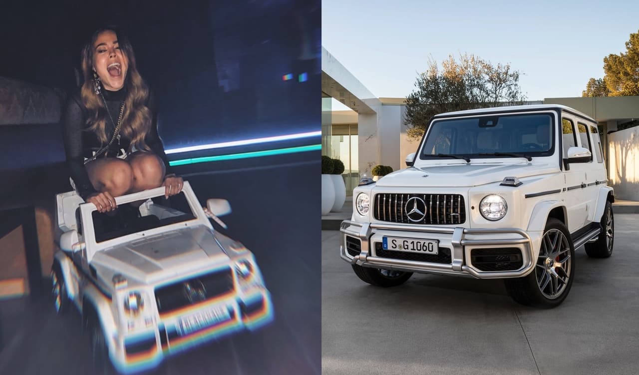 <h3 class="cms-H3-H3" style="box-sizing: border-box; margin-top: 0px; margin-bottom: 0.5rem; color: rgb(51, 51, 51); font-family: Roboto, sans-serif; font-style: normal; font-variant-ligatures: normal; font-variant-caps: normal; letter-spacing: normal; orphans: 2; text-align: left; text-indent: 0px; text-transform: none; white-space: normal; widows: 2; word-spacing: 0px; -webkit-text-stroke-width: 0px; background-color: rgb(255, 255, 255); text-decoration-thickness: initial; text-decoration-style: initial; text-decoration-color: initial;"><b>Danna Paola</b></h3>
<br>
<br>La artista mexicana está nominada en la categoría 'Mejor Álbum Vocal Pop' con 'K.O.'. Cuando se trata de carros y lujos, Danna Paola también es reservada, al menos en las redes sociales, y aunque se desconoce qué tipo de vehículos conduce, podemos estar seguros que la pasa súper bien a bordo de la Mercedes-AMG G63… al menos de juguete.