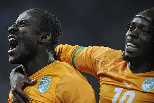 El más fuerte exponente del continente africano, Costa de Marfil, está valorado en $159 millones con Drogba a la cabeza.