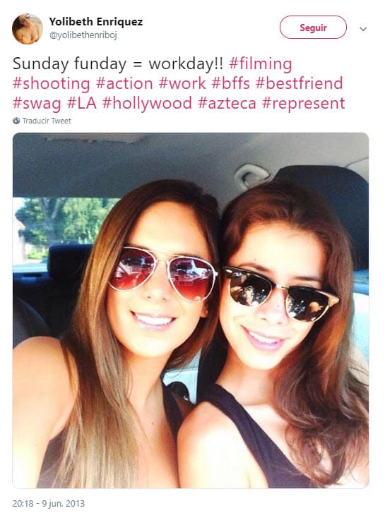 "Con mi familia íbamos a un rancho en Cuernavaca, entonces nos bajamos a comprar revistas […] veo a Frida con mi novio (en la publicación), o sea de la mano, 'perreando', eran como seis fotos más o menos, o sea no había manera que me pudiera decir otra cosa, le hablé a ella, le reclamé, me dijo que le debería dar las gracias por habérmelo quitado", recordó.
<br>