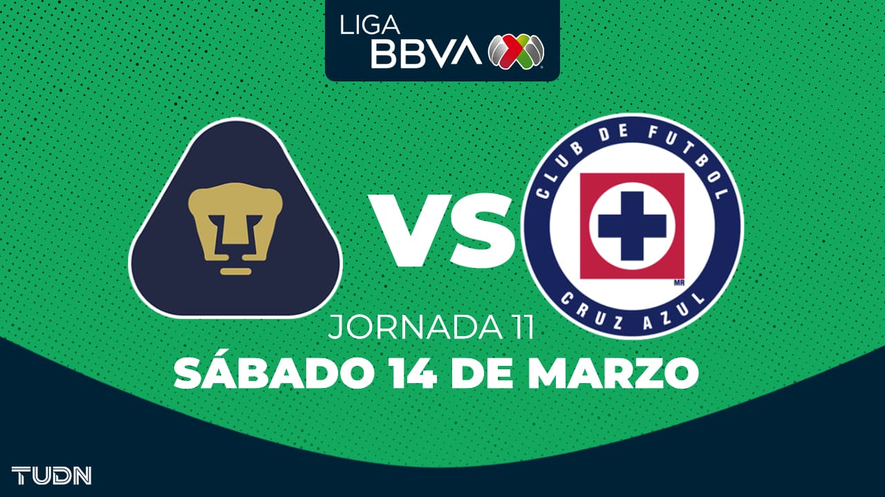 Horario y dónde ver el Pumas vs. Cruz Azul de la Jornada 11 del Clausura 2026
