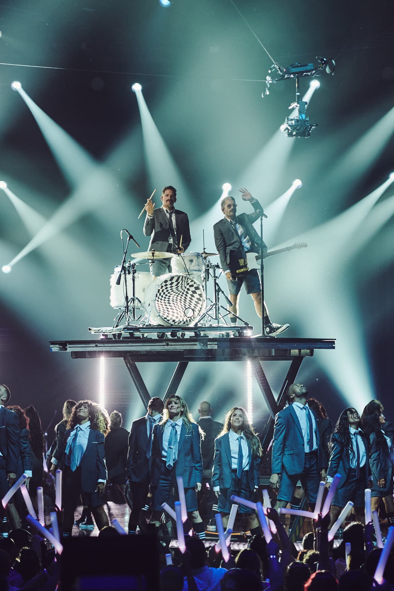 Mau y Ricky cautivaron con el musical 'Pasado Mañana'.