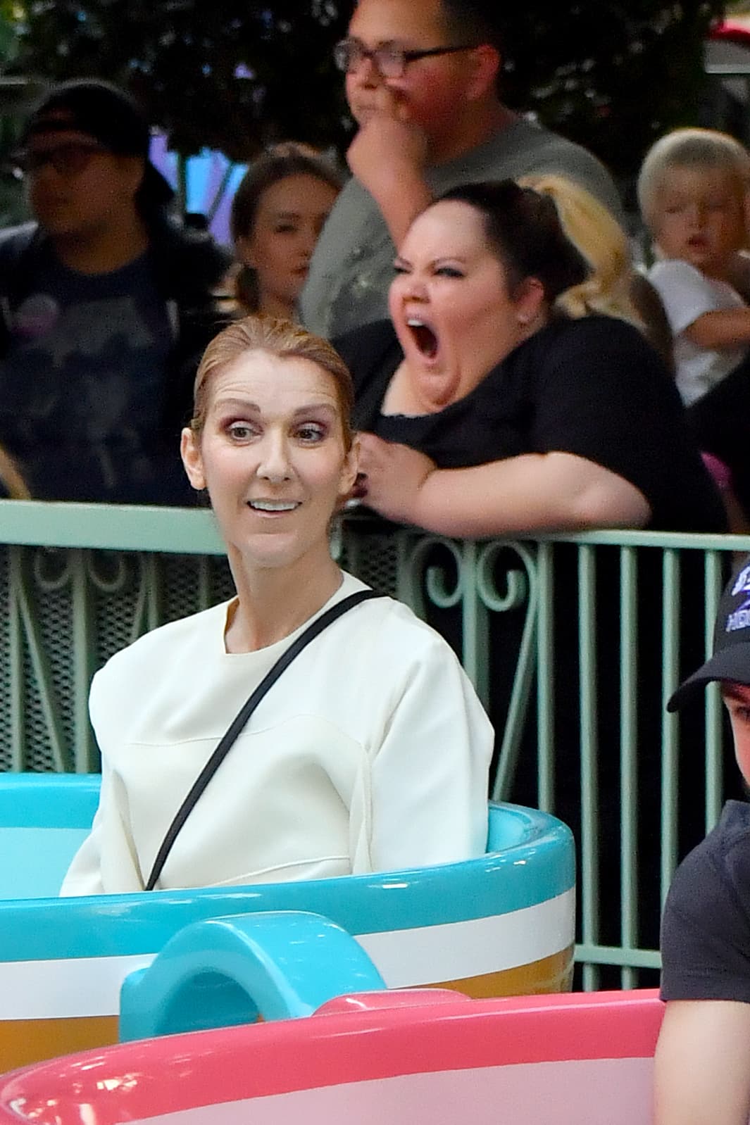 Los paparazzi la captaron en Disney.