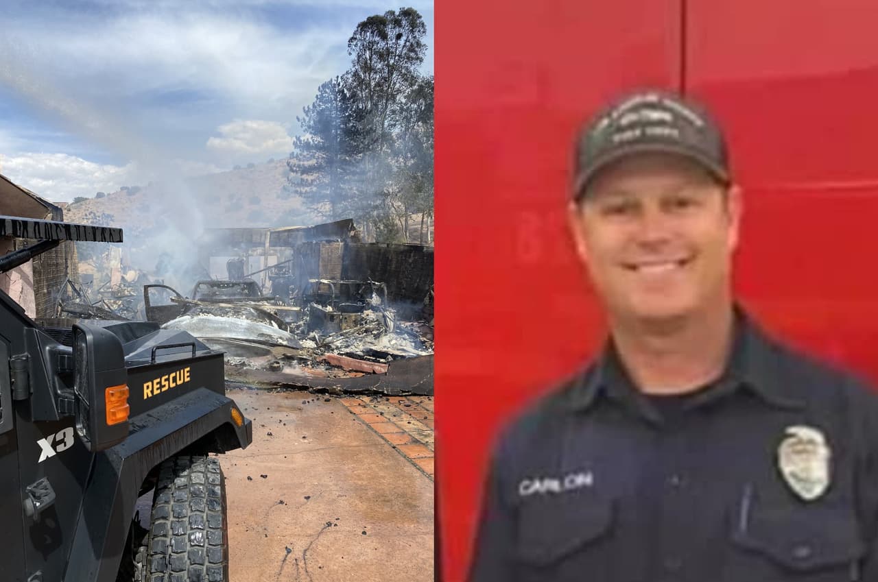 Identifican al pistolero y a la víctima del tiroteo en la estación de bomberos en Agua Dulce