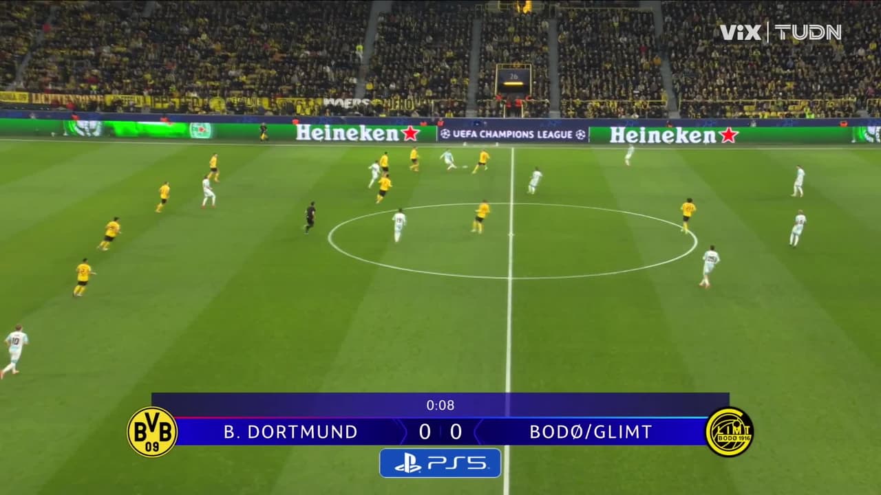 ¡Inicia la transmisión! Borussia Dortmund vs Bodo CHAMPIONS LEAGUE AQUÍ