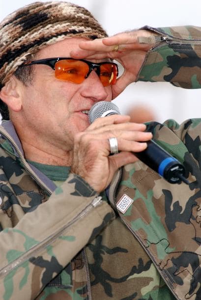 Aquí en el Aeropuerto Internacional de Bagdad, en el año 2003.