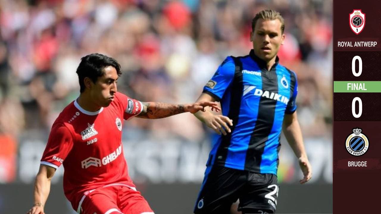 Omar Govea y Antwerp empatan en Playoffs de la Jupiler Pro League