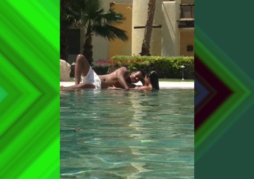 Santos se la pasó súper romántico con ella. ¡Qué ternura!