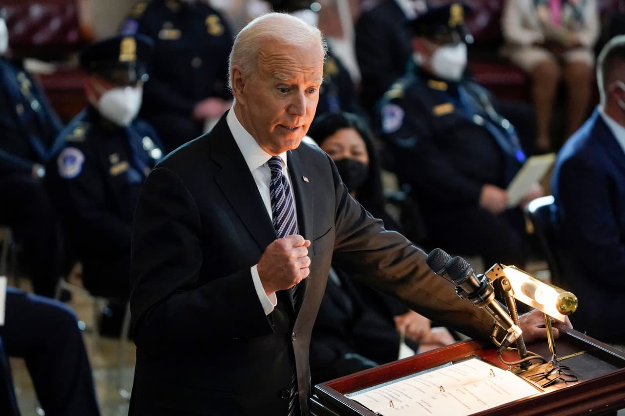 Biden hablará por primera vez ante una sesión conjunta del Congreso el 28 de abril