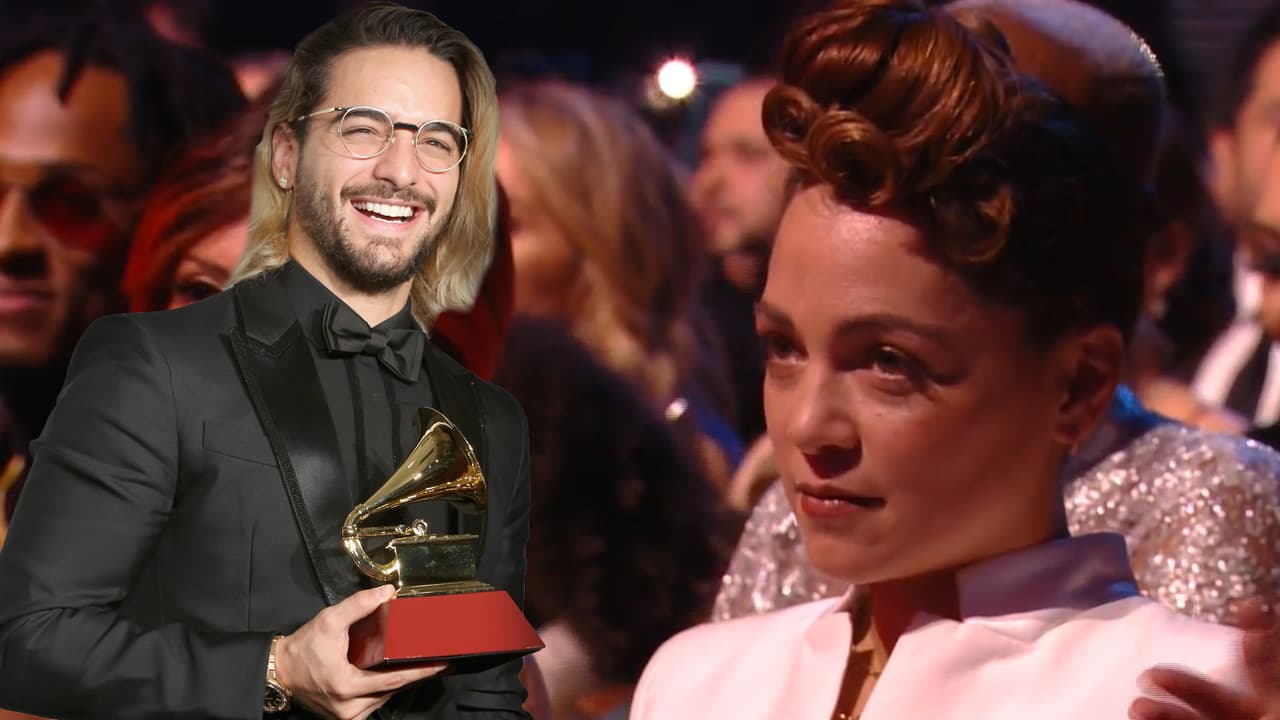 Maluma se convirtió en el rey del pop latino, pero todo el mundo habla de la cara que hizo Natalia Lafourcade