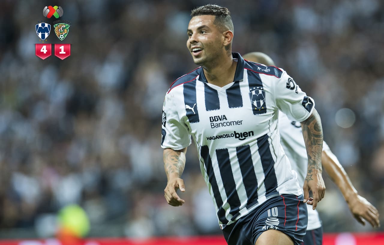 Monterrey dominó Jaguares y los puso a dormir con cuatro goles