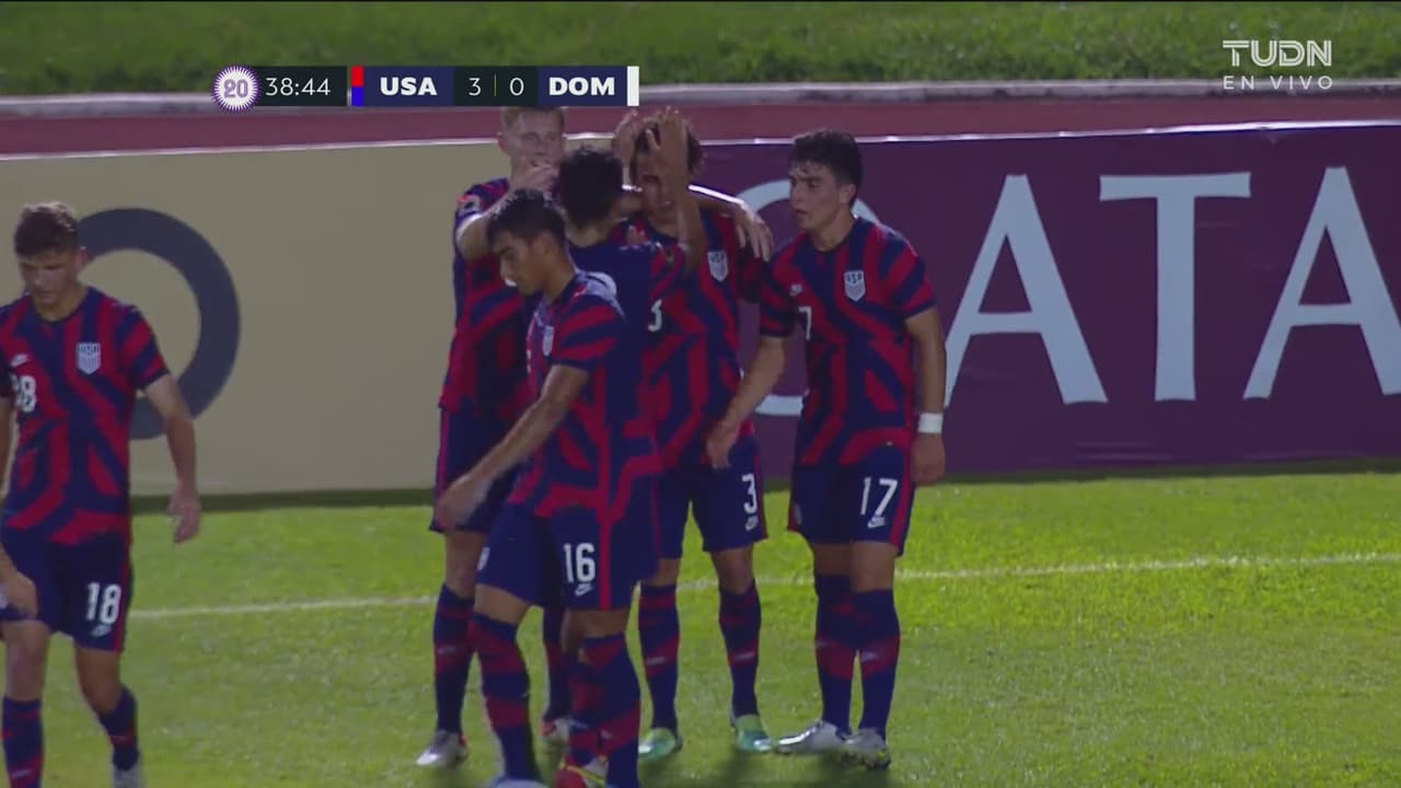 ¡Lluvia de goles! Team USA pone el 3-0 con tanto de Noah Allen