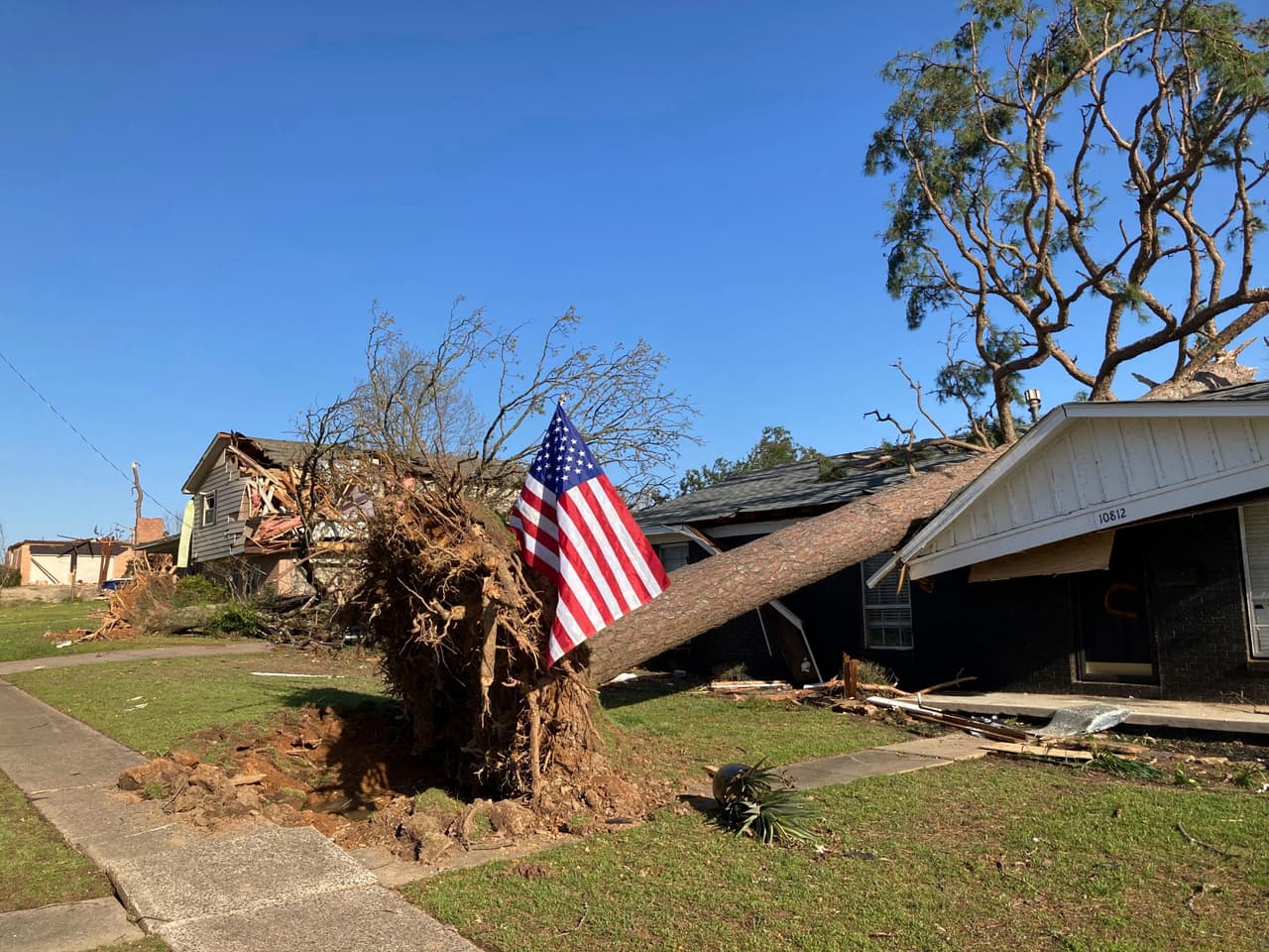 En Little Rock, la capital de Arkansas, se confirmó la muerte de una persona.