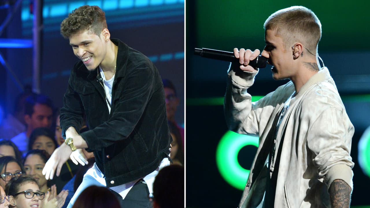 Este dueto sería muy particular. La canciones de Justin al son de bachata.