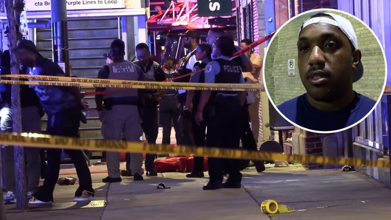 Tiroteo masivo frente a un club nocturno en Chicago deja a 4 personas muertas y 14 heridos