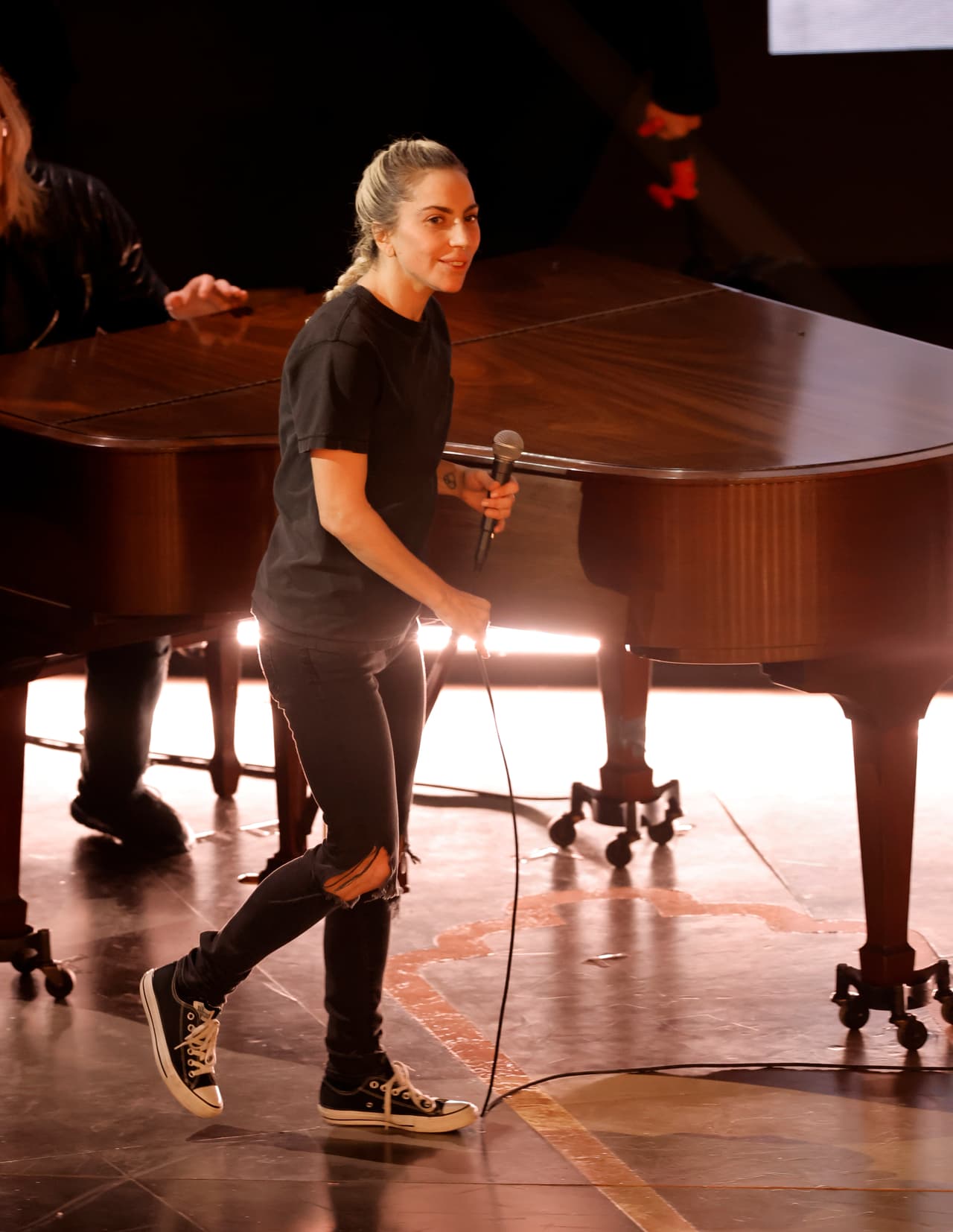 Presentación de Lady Gaga en los Premios Oscar 2023