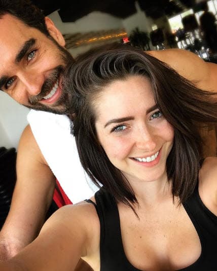 Ariadne Díaz y Marcus Ornellas tienen una relación muy estable y comparten muchos momentos de su vida en pareja a través de sus redes sociales.