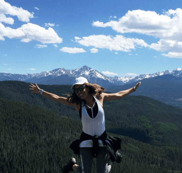 Karla Martínez ha querido compartir la impresionate belleza de este lugar y sus montañas.