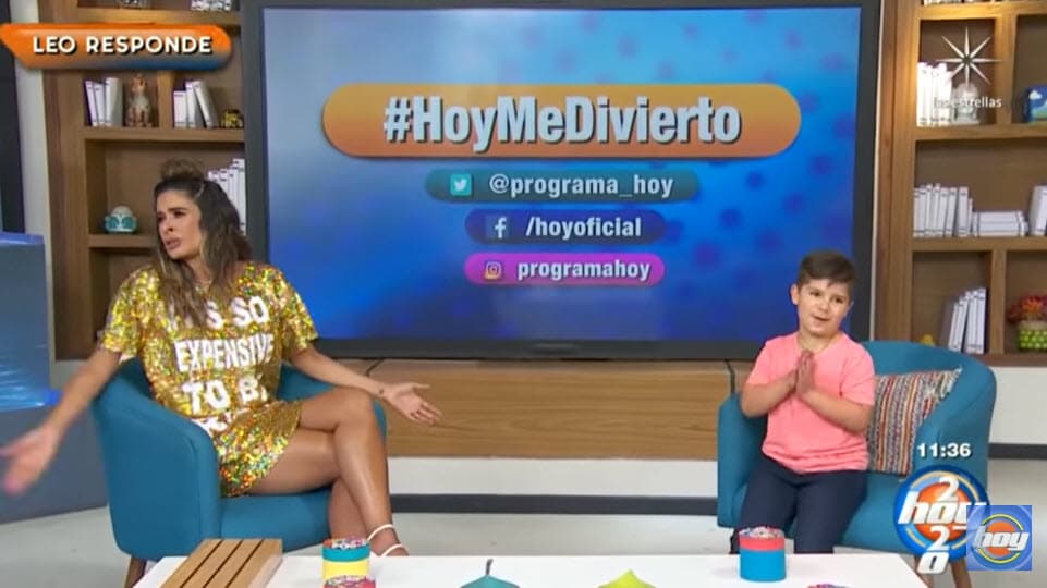 "Sí, porfis, porque
<b> <a href="https://www.univision.com/shows/despierta-america/puedo-ir-a-la-piscina-es-que-estoy-aburrido-el-pequeno-nicolas-de-te-doy-la-vida-le-pregunta-a-los-doctores-video" target="_blank">yo no sé de esas cosas</a></b>", pidió el actor con su peculiar sonrisa. 
<br>